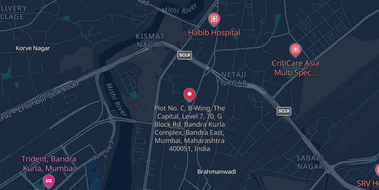 BKC Mumbai Office Map Location